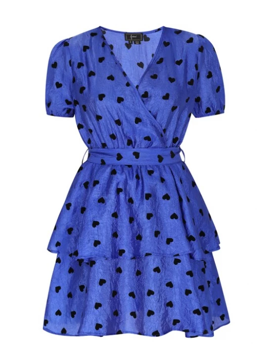 Foto van product faina Cocktailjurk 'Fashion Look' blauw / zwart