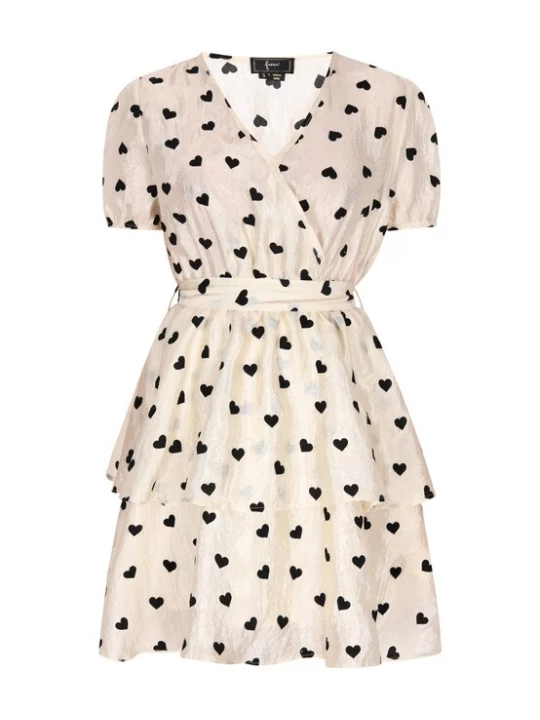 Foto van product faina Cocktailjurk 'Fashion Look' crème / zwart