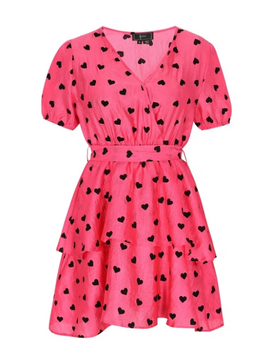 Foto van product faina Cocktailjurk 'Fashion Look' pink / zwart