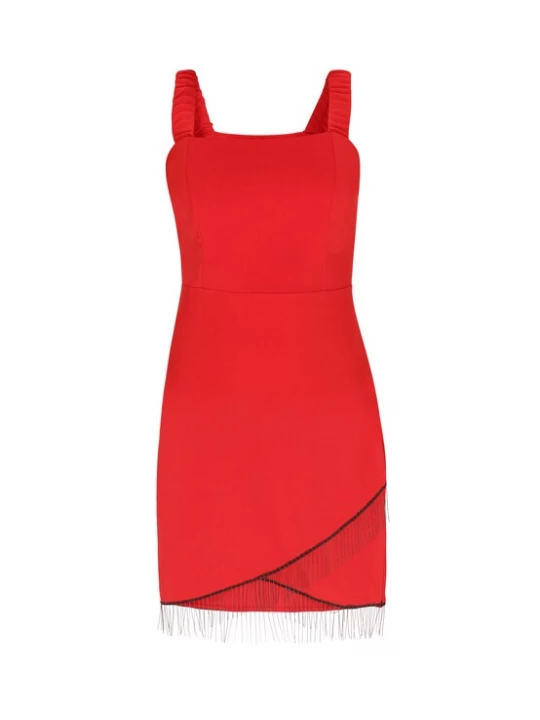 Foto van product faina Cocktailjurk 'Fashion Look' rood / zwart