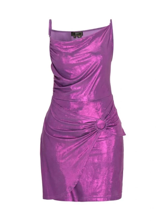 Foto van product faina Cocktailjurk 'Festive' neonlila