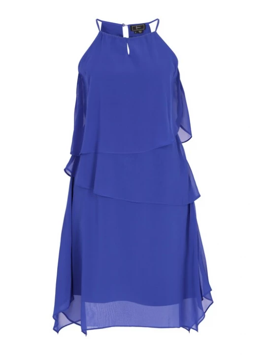 Foto van product faina Cocktailjurk 'Festive' royal blue / koningsblauw