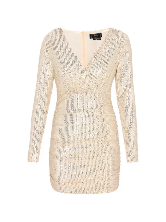 Foto van product faina Cocktailjurk goud / zilver