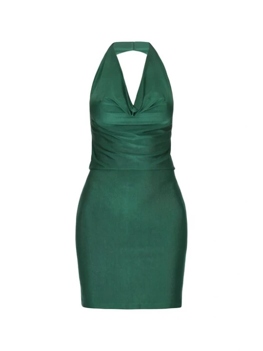 Foto van product faina Cocktailjurk groen