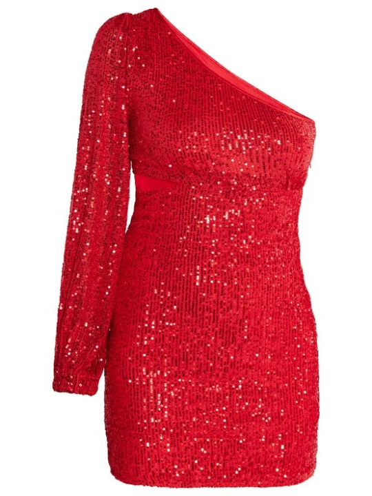 Foto van product faina Cocktailjurk 'Imane' rood