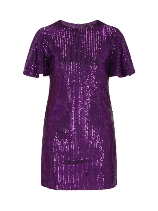 Foto van product faina Cocktailjurk purper