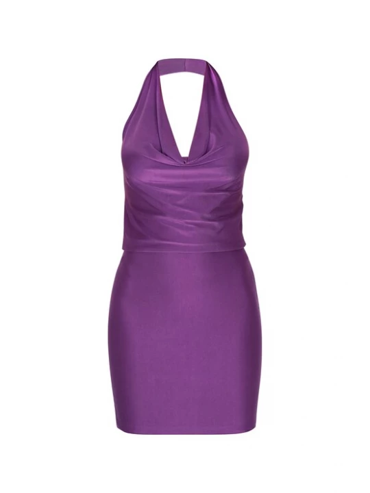 Foto van product faina Cocktailjurk purper