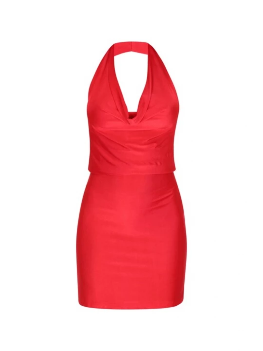 Foto van product faina Cocktailjurk rood