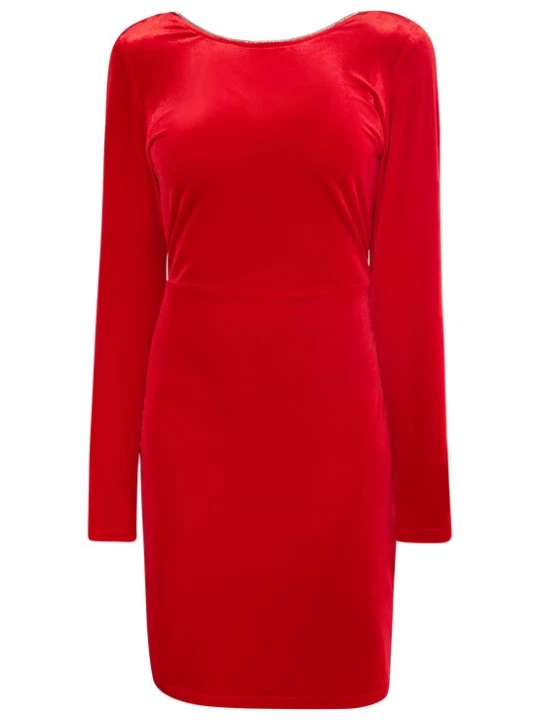 Foto van product faina Cocktailjurk rood