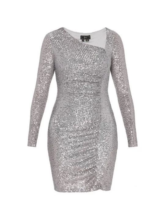 Foto van product faina Cocktailjurk zilver