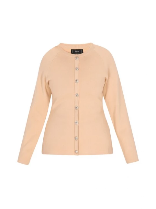 Foto van product faina Gebreid vest beige