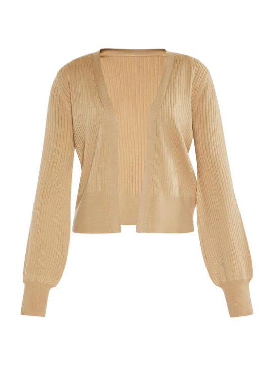 Foto van product faina Gebreid vest beige