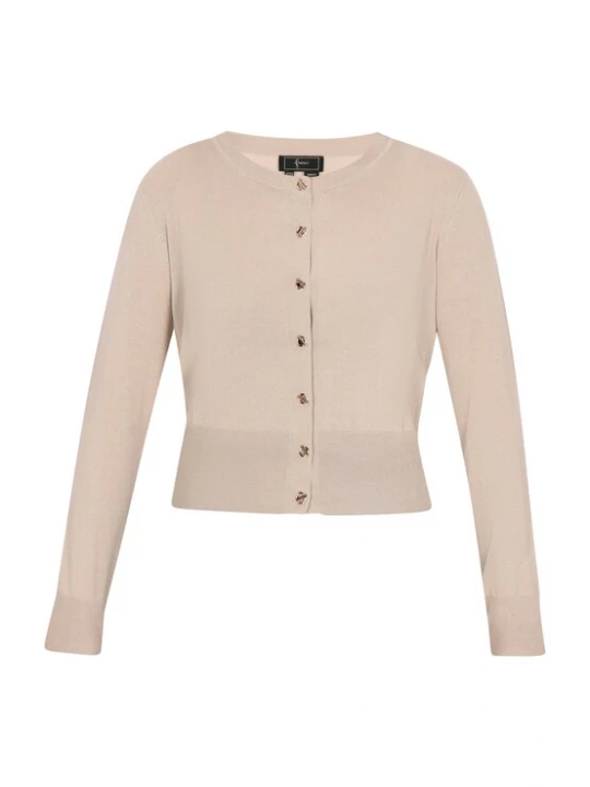 Foto van product faina Gebreid vest beige