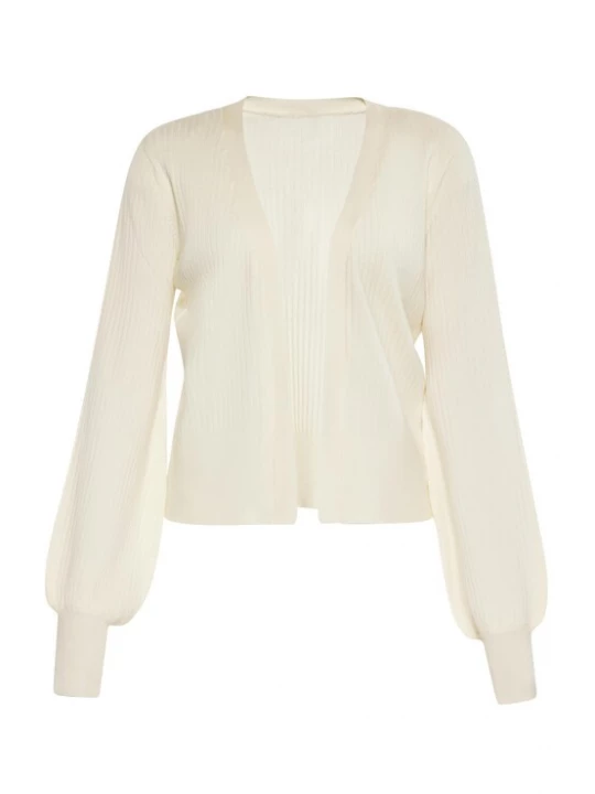 Foto van product faina Gebreid vest crème
