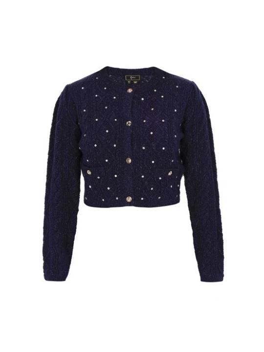 Foto van product faina Gebreid vest 'Fashion Look' marine