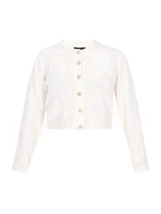 Foto van product faina Gebreid vest 'Fashion Look' offwhite