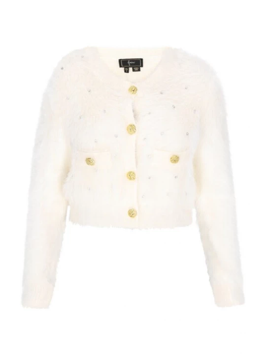 Foto van product faina Gebreid vest 'Fashion Look' offwhite