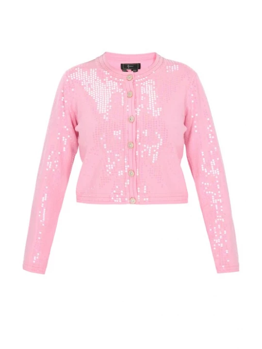 Foto van product faina Gebreid vest 'Fashion Look' rosa