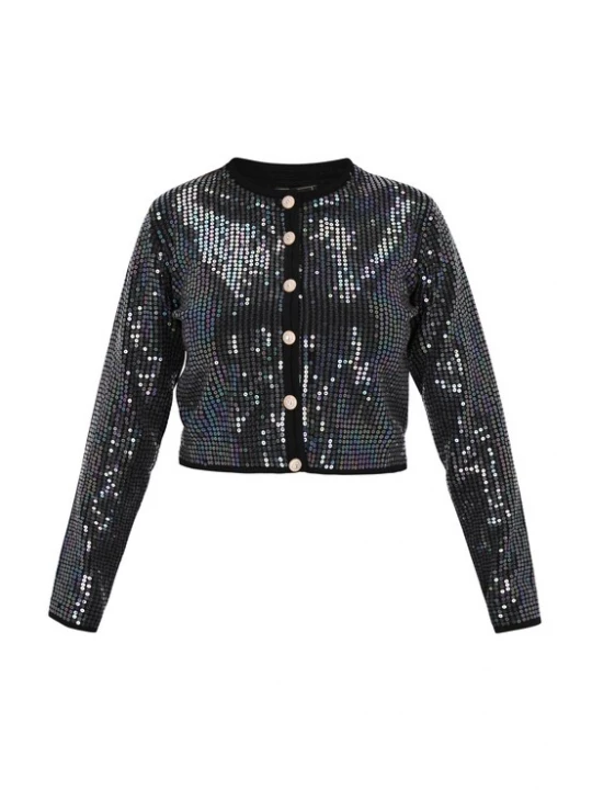 Foto van product faina Gebreid vest 'Fashion Look' zwart