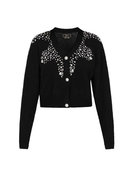 Foto van product faina Gebreid vest 'Fashion Look' zwart