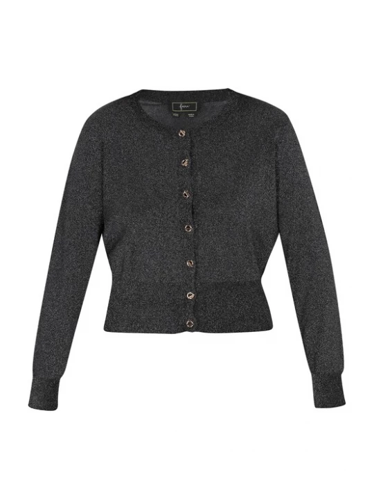 Foto van product faina Gebreid vest 'Fashion Look' zwart