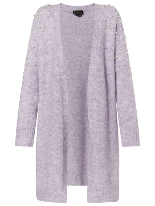 Foto van product faina Gebreid vest lila