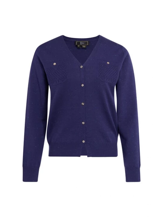 Foto van product faina Gebreid vest navy