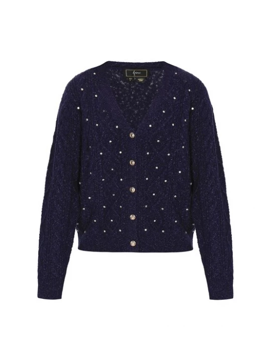 Foto van product faina Gebreid vest navy