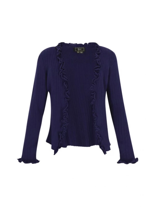 Foto van product faina Gebreid vest navy