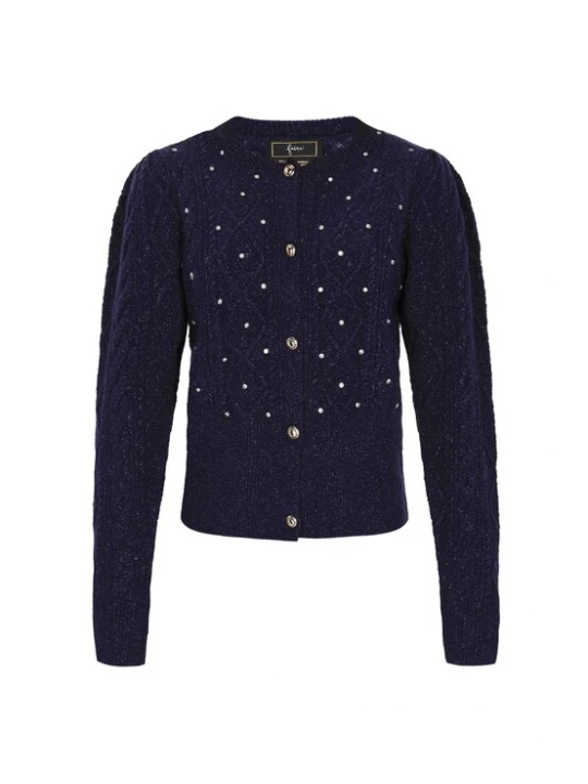 Foto van product faina Gebreid vest navy