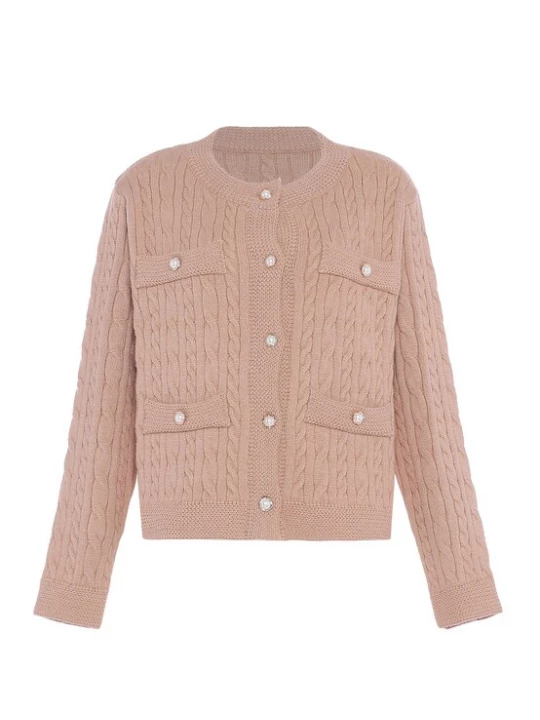 Foto van product faina Gebreid vest nude