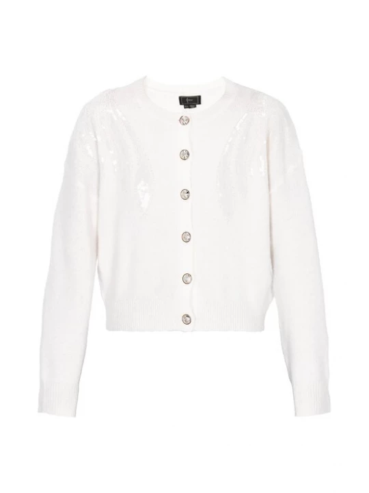 Foto van product faina Gebreid vest offwhite
