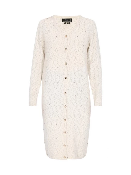 Foto van product faina Gebreid vest offwhite