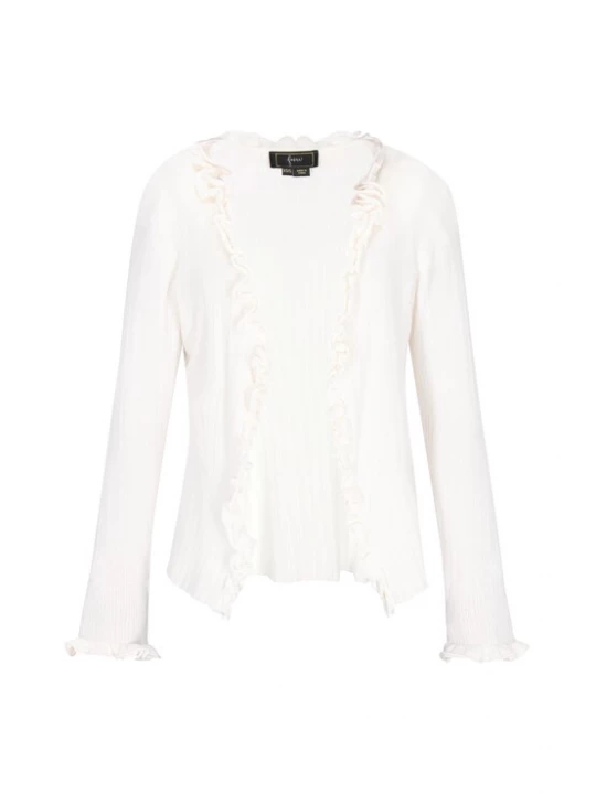 Foto van product faina Gebreid vest offwhite