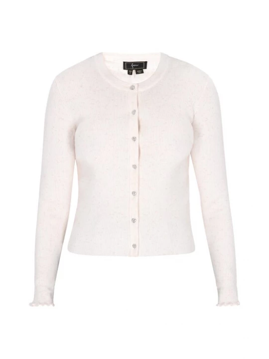 Foto van product faina Gebreid vest offwhite