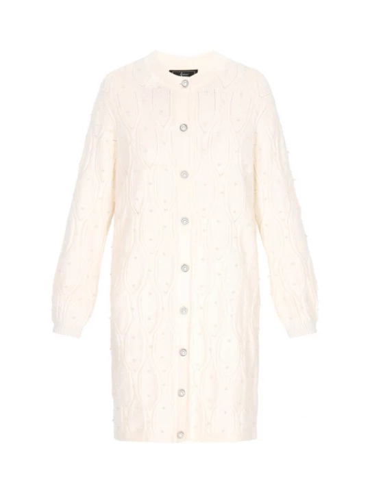 Foto van product faina Gebreid vest offwhite