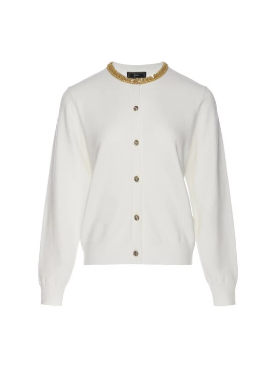 Foto van product faina Gebreid vest offwhite