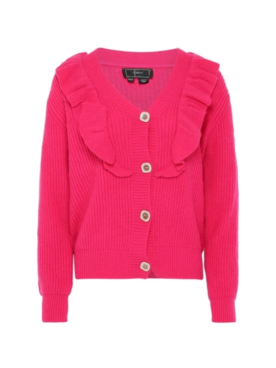 Foto van product faina Gebreid vest pink