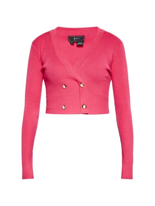 Foto van product faina Gebreid vest pink