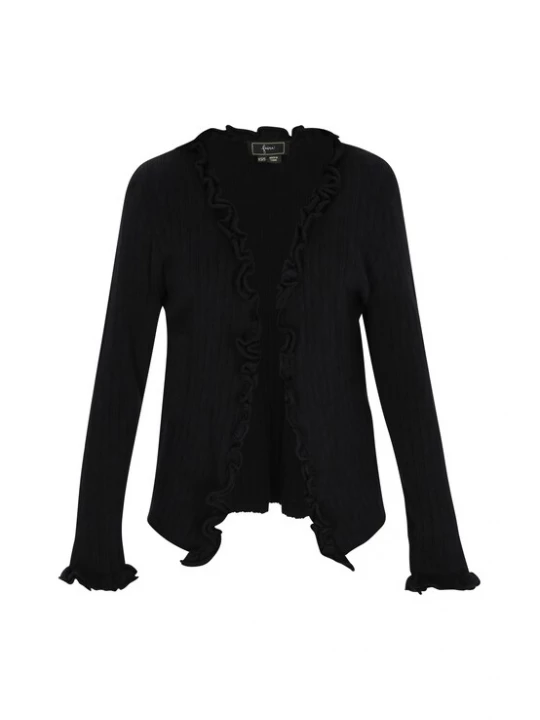 Foto van product faina Gebreid vest zwart