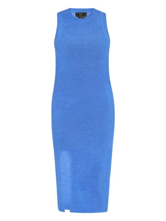 Foto van product faina Gebreide jurk 'Fashion Look' royal blue / koningsblauw