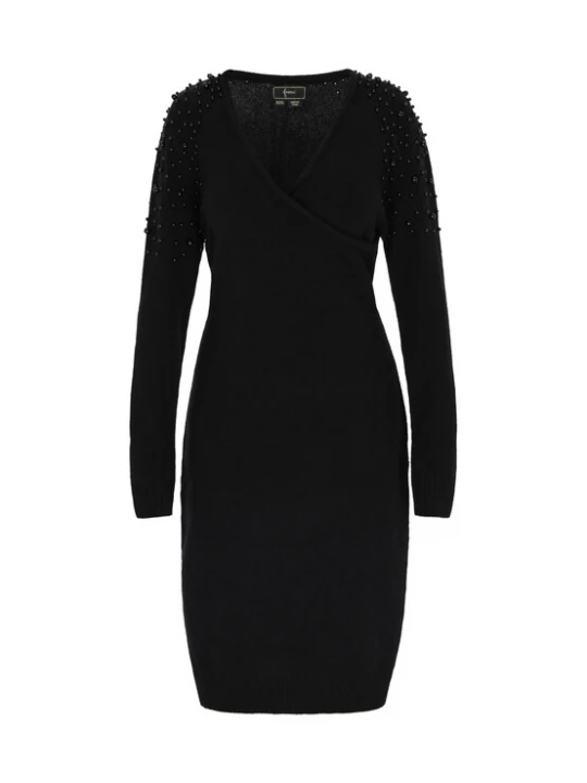 Foto van product faina Gebreide jurk 'Fashion Look' zwart