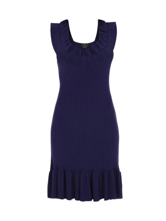 Foto van product faina Gebreide jurk navy