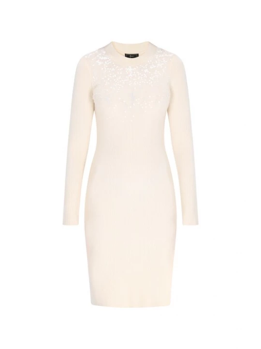 Foto van product faina Gebreide jurk offwhite