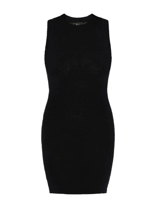 Foto van product faina Gebreide jurk zwart