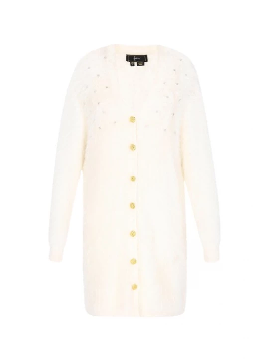 Foto van product faina Gebreide mantel 'Fashion Look' goud / offwhite