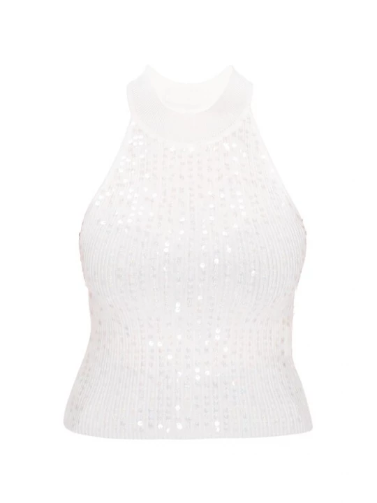 Foto van product faina Gebreide top 'Comfortable Collection' offwhite