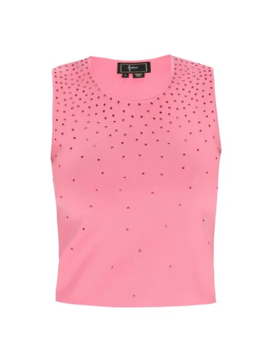 Foto van product faina Gebreide top 'Fashion Look' lichtroze