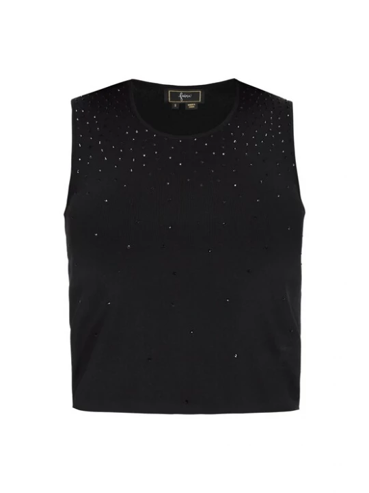 Foto van product faina Gebreide top 'Fashion Look' zwart