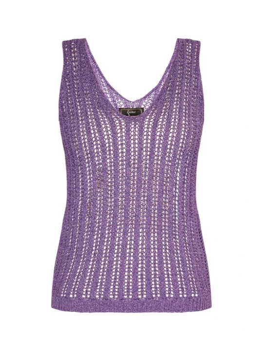 Foto van product faina Gebreide top lavendel